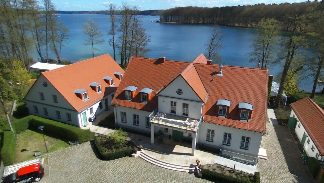 Cafe Wildau Hotel & Restaurant Am Werbellinsee Schorfheide Exteriér fotografie